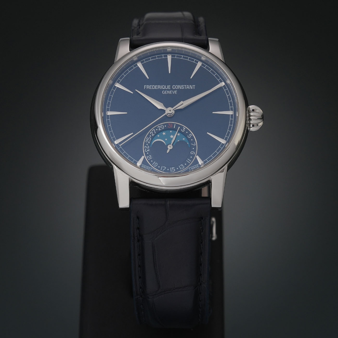 FREDERIQUE CONSTANT(USED)프레드릭 콘스탄트 클래식 문페이즈 데이트 FC-716N3H6